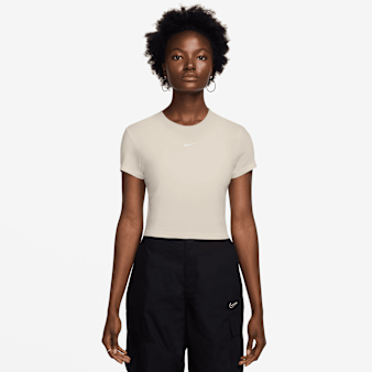 Nike, Sportswear Chill Knit Crop, beige