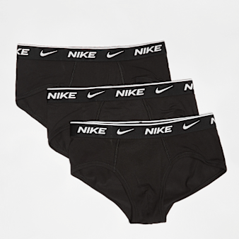 Nike, 3 PACK - Boys Hip Briefs, black
