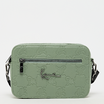 Karl Kani, Metal Signature All Over Print Messenger Bag, green