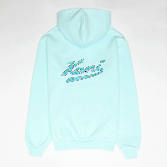 Karl Kani, Varsity Palm Print Zip Hoodie Junior, blue