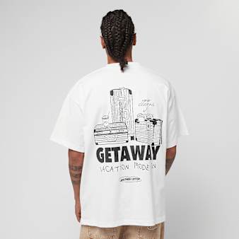 Another Cotton Lab, Getaway Oversized Tshirt, white