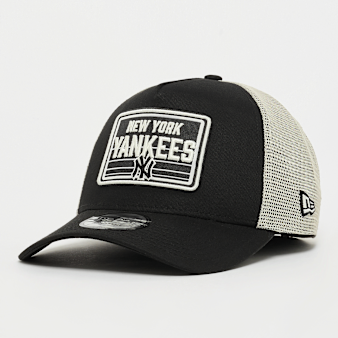New Era, A-Frame Trucker MLB Patch New York Yankees, black