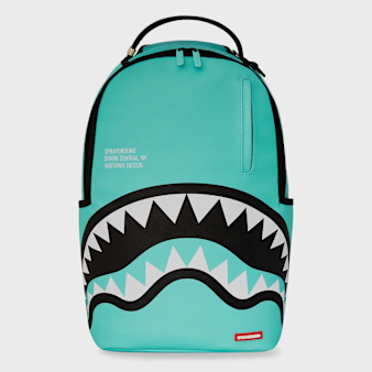 SPRAYGROUND, Shark Crentral Aqua DLXSV Backpack turquoise, blue