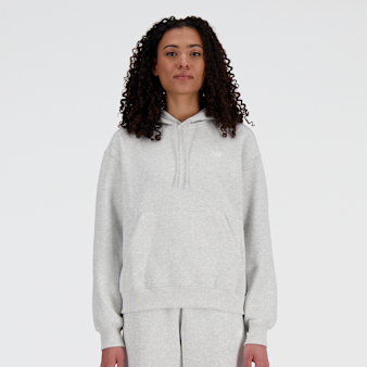 New Balance, Sport Essentials Fleece Hoodie, grey
