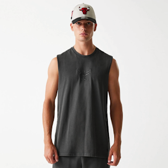 New Era, NBA Chicago Bulls Washed Tanktop, grey