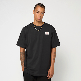 New Balance, Woven Label T-Shirt, black