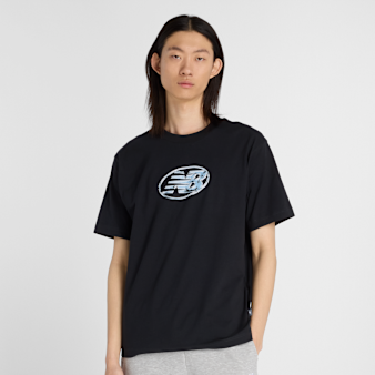 New Balance, Chrome T-Shirt, black