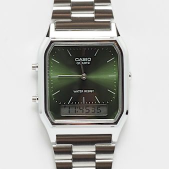 CASIO, Vintage AQ-230A-3AMQYES, zilver