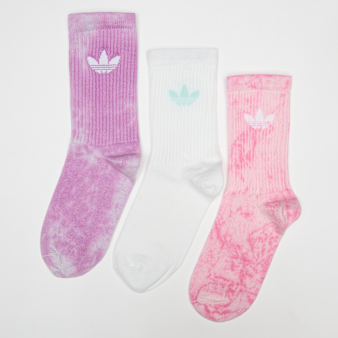 adidas Originals, 3 PACK - Tie Dye Crew Socks, multi-colour