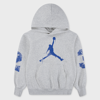 Jordan, MVP High-Brand-Read Jumpman Fleece Hoodie, grey
