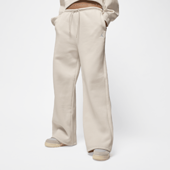 Jordan, Brooklyn Fleece Open-Hem Pants, beige