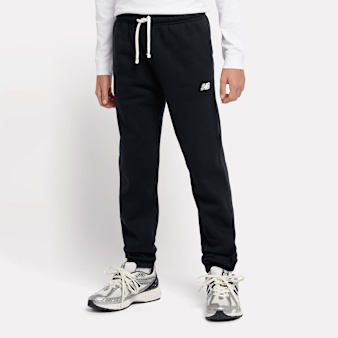 New Balance, Boys Brush Back Small Logo Joggers, black