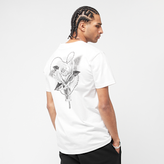 Mister Tee, Cross Rosary Tee, white