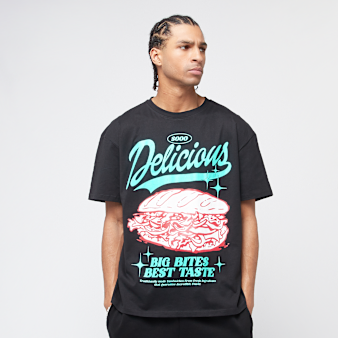 Mister Tee, Delicious Sandwich Oversize Tee, black