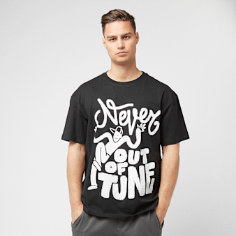 Mister Tee, Never Out Of Tune Oversize Tee, black