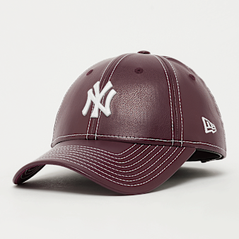 New Era, FEMALE 9FORTY Topstitch PU New York Yankees, red