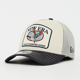 New Era, A-FRAME TRUCKER Animal Patch New Era, beige