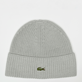 Lacoste, Logo Beanie, grijs