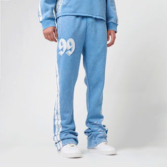 Smoke Rise, SOLSTICE FLEECE PANT	CAMPANULA, blue