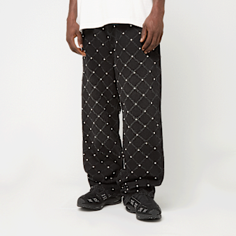 2Y STUDIOS, MANUBA BAGGY JEANS Washed Black, grey