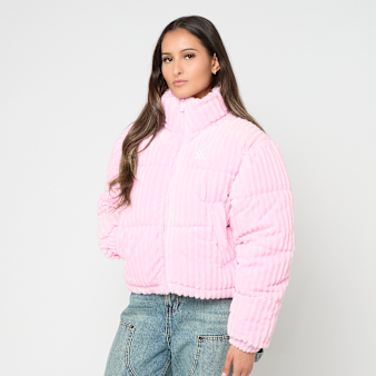 Karl Kani, Og K Corduroy Short Puffer Jacket, light pink