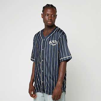 Karl Kani, Kani Pinstripe Baseball Jersey, blue