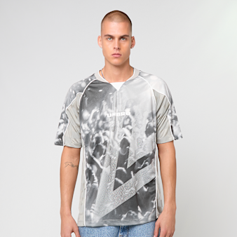 Umbro, PANELLED RAGLAN SHIRT black, grey