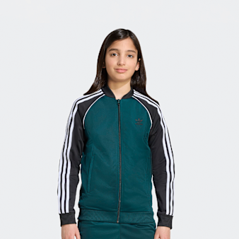 adidas Originals, SST Track Top, green