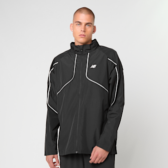 New Balance, Active Full Zip Reflective Jacket, black