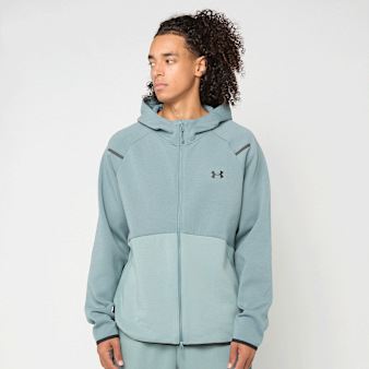 Under Armour, Unstoppable Fleece Full-Zip Hoodie, blauw