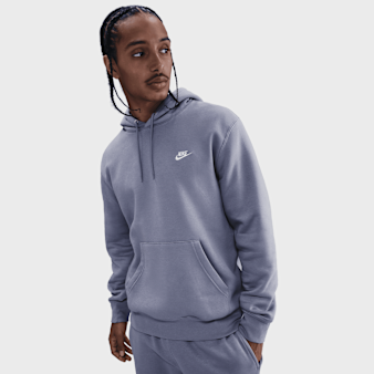 Nike, Club Fleece Hoodie, blue