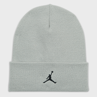 Jordan, Peak Satin-Lined Beanie, grey