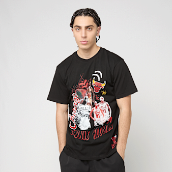 Mitchell & Ness, Classic Sport Player Tee Chicago Bulls, black