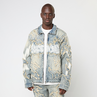 Smoke Rise, Ascended Denim Jacket, blue