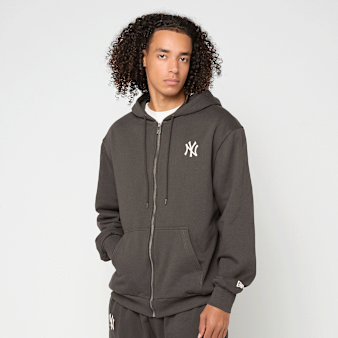 New Era, MLB Midi Le Fullzip Hoodie New York Yankees, bruin