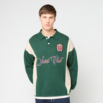 Prohibited, Contrast Clubhouse Knit, groen