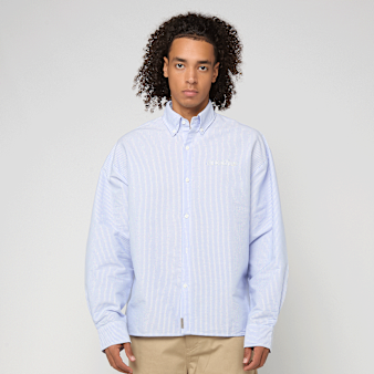 Another Cotton Lab, Everyday Oxford Shirt, blauw