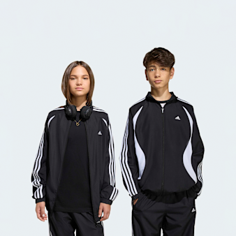 adidas Originals, Teamgeist Loose Tracktop, zwart