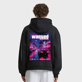 Mister Tee, Heat Is On Fluffy Hoody black, black