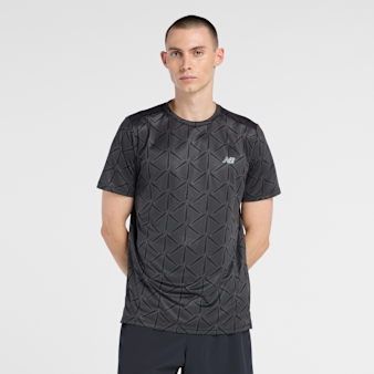 New Balance, Sport Essentials Printed T-Shirt, black