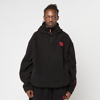 BSB x SNIPES, BSB x Snipes Sherpa Track Hoodie, black