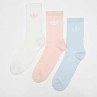 adidas Originals, 3 PACK - Trefoil Crew Socks, multi-colour
