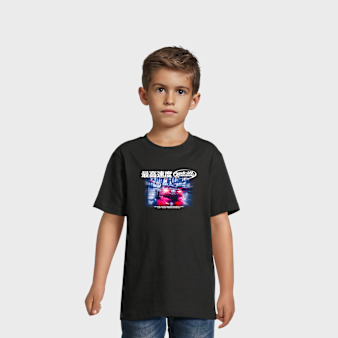 Mister Tee - Kids, Drift Racing Tee, black