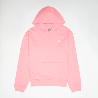 New Balance, Small Logo Hoodie, light pink