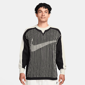 Nike, Club Jersey Sweater, czarny