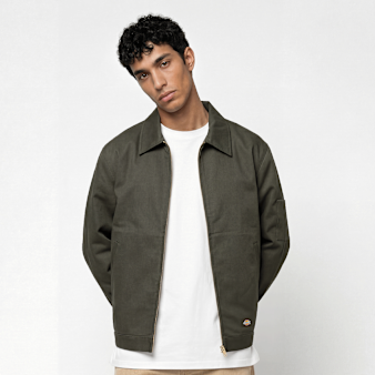 Dickies, Unlined Eisenhower Jacket Rec, green