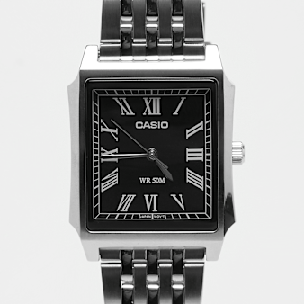 CASIO, MTP-B190D-1BVEF, silver