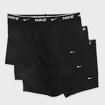 Nike  , 3 PACK - Essential Cotton Stretch Trunk, black