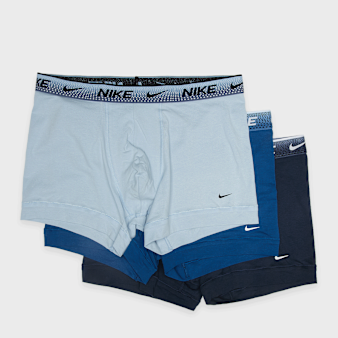 Nike  , 3 PACK - Essential Cotton Stretch Trunk, blue
