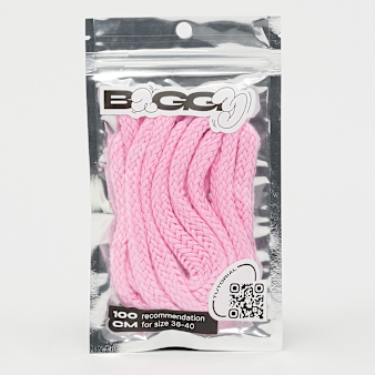 BAGGY, Cord Laces 100cm, lichtroze